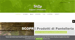 Desktop Screenshot of capperipantelleria.com