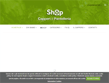 Tablet Screenshot of capperipantelleria.com